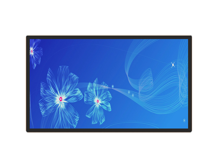 43寸壁掛廣告機(jī)-金色