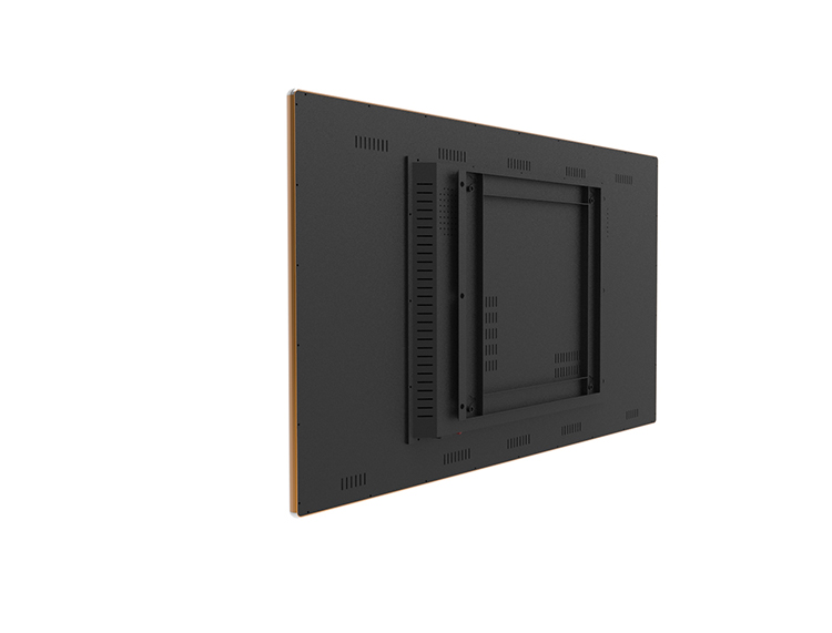 50寸壁掛廣告機-金色